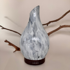 grey storm glass essential oils and fragrance oils diffuser