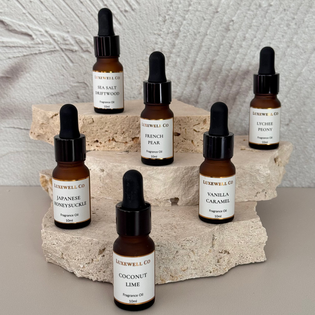 Storm Glass Diffuser with The Luxe Edit Fragrance Oils