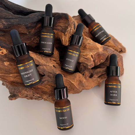 Storm Glass Diffuser with The Noir Edit Fragrance Oils