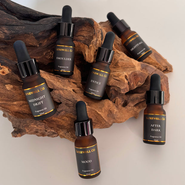 Storm Glass Diffuser with The Noir Edit Fragrance Oils