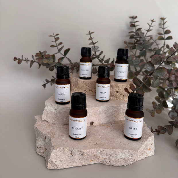 Storm Glass Diffuser with The Vital Six Essential Oils