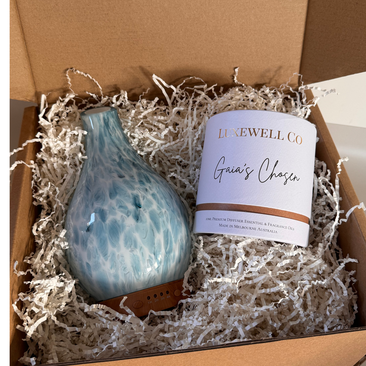 Storm Glass Diffuser with Gaia's Chosen Essential & Fragrance Oils
