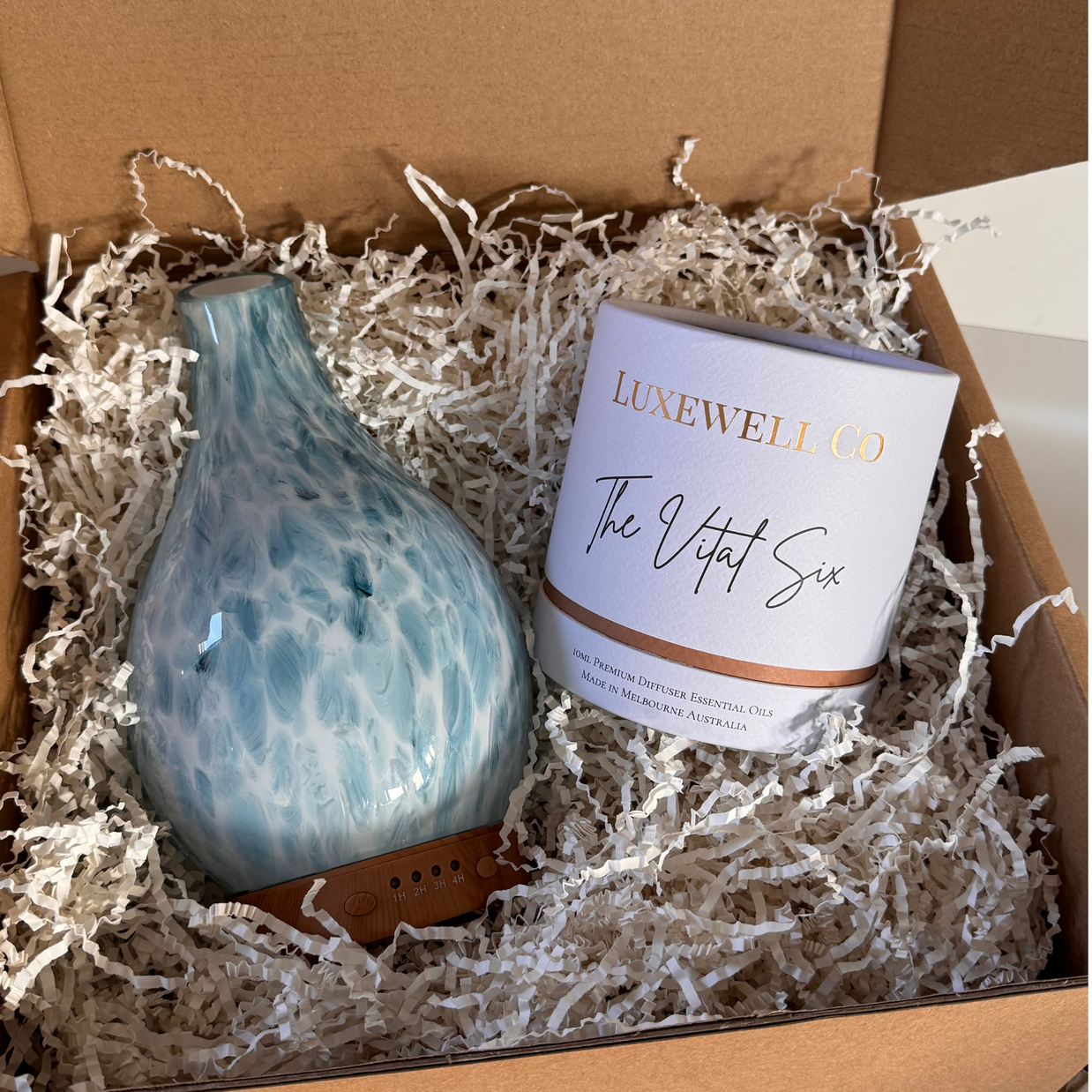 Storm Glass Diffuser with The Vital Six Essential Oils