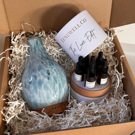 Storm Glass Diffuser with The Luxe Edit Fragrance Oils