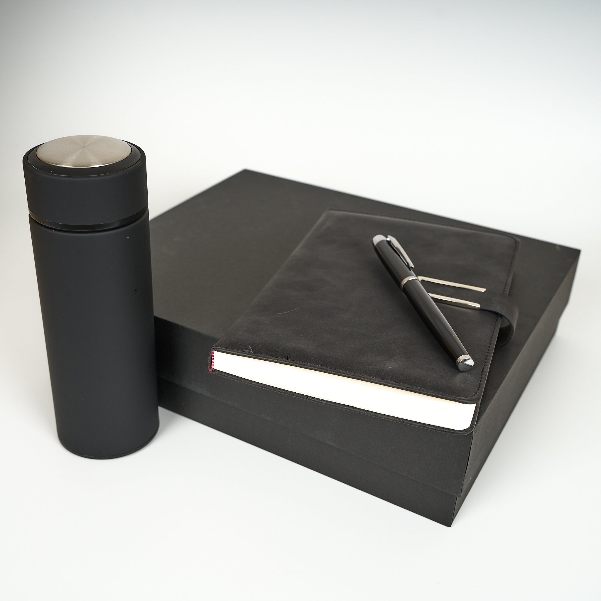 Stay Ready! Notebook, Pen and Tumbler Set