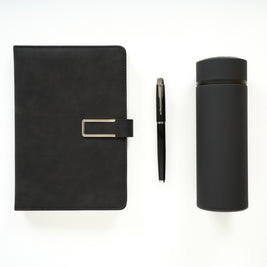 Stay Ready! Notebook, Pen and Tumbler Set